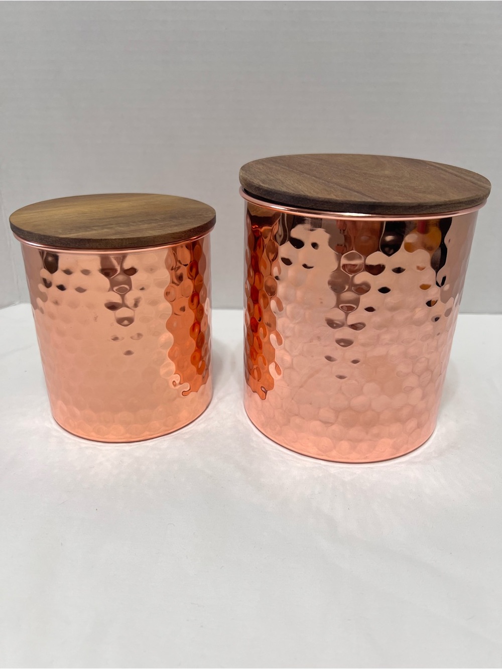 Uncommon James Copper Canisters - Set of 2